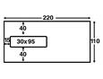 9401240 Lyche Konvolutt 1229 Konvolutt SOBER E65 SKD 110x220 mm V.5 Trykk 3+0 6000 stk